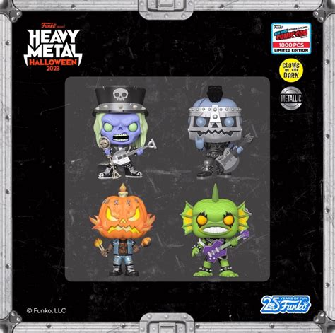 heavy metal funko box of fun|NYCC 2023 Funko Heavy Metal Halloween Complete .